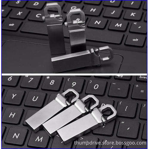 Fine Tiny Metal Buckle Usb Storage Memory Drive